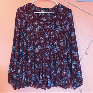 American Eagle Floral Top
